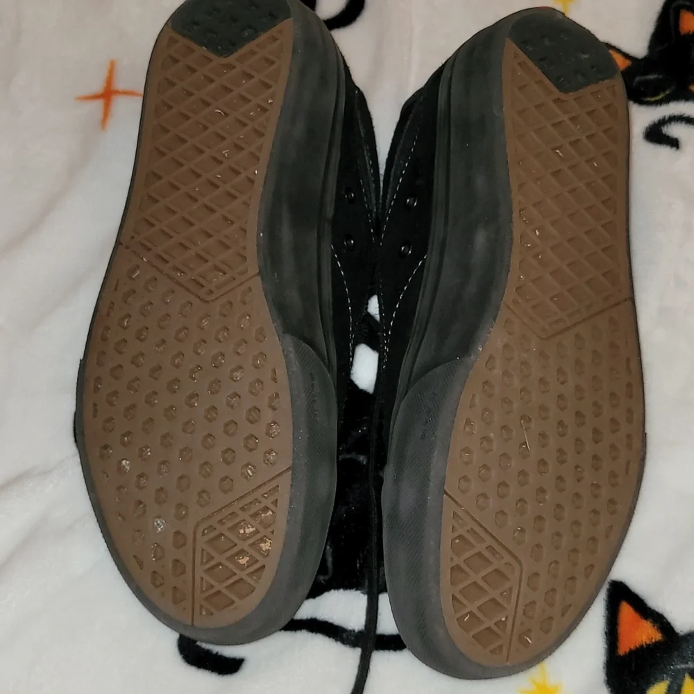 Men's Black Vans Skate Shoes Size 6.5 - Picture 8 of 8